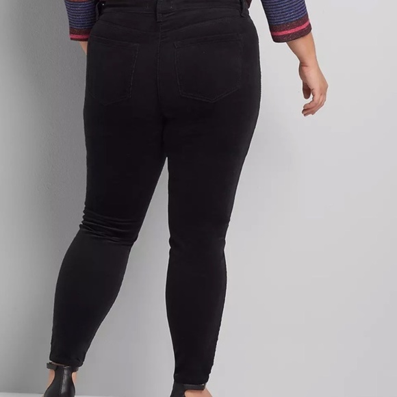 Lane Bryant Mid Rise Corduroy Skinny Pant NWT Size 16 - Picture 2 of 5